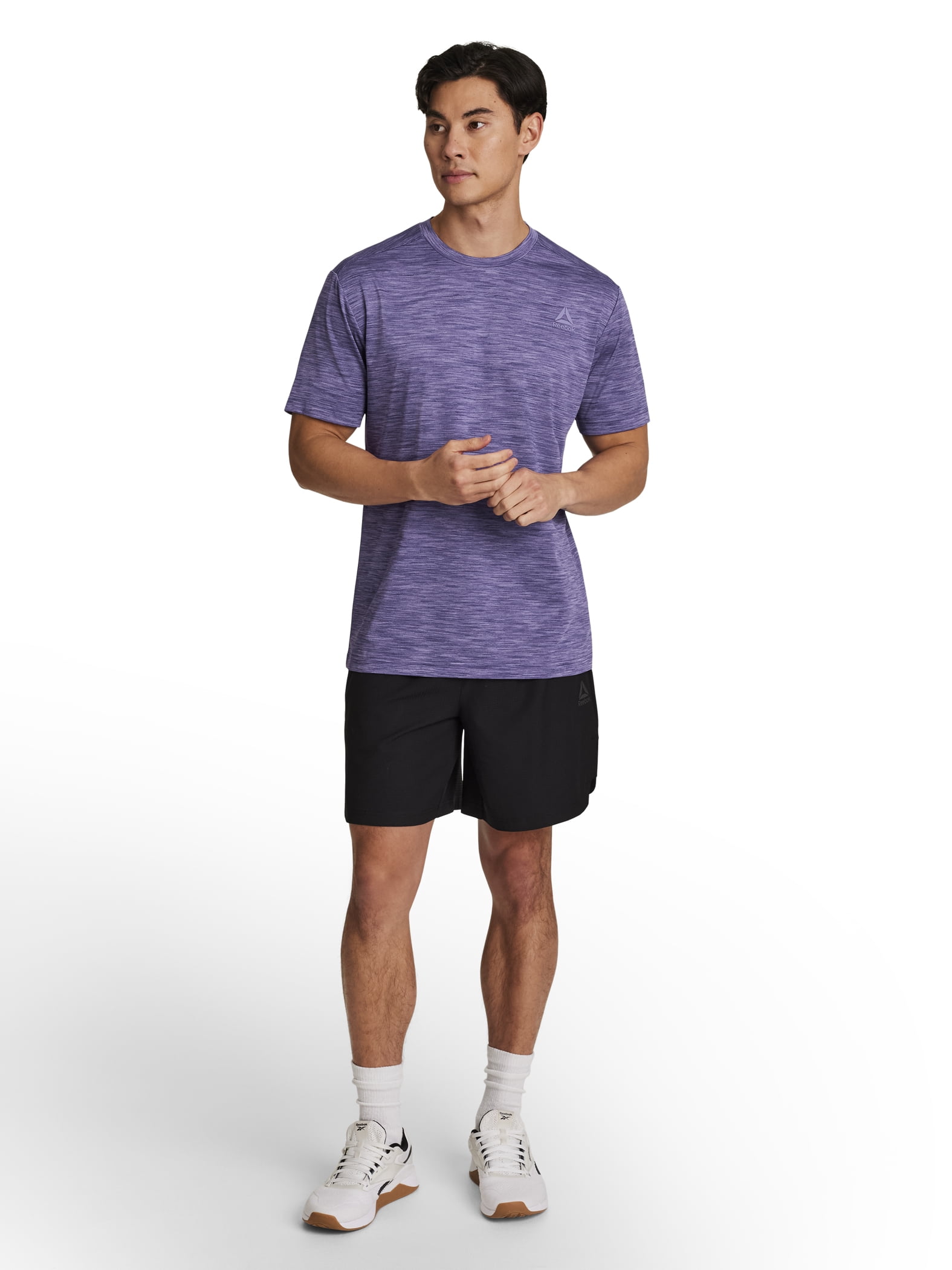 Reebok Men's & Big Men's Stride Performance Tee Shirt, Sizes XS-5XL