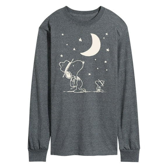Peanuts - Star Gazing - Men's Long Sleeve T-Shirt