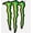 1pcs, variant on Energy Drink Green Vinyl Decal Sticker