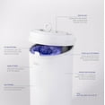 thumbnail image 4 of Steel Diaper Pail, Odor Locking, No Special Bag Required, Award-Winning, Registry Must-Have, Blush Pink, 4 of 9