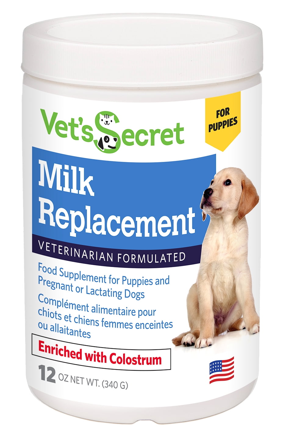 Vet's Secret Milk Replacement 12oz