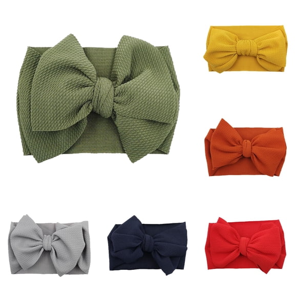 Baby Headbands With Big Bows Headwrap Soft Elastic Headband For Girls Hair