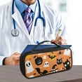 thumbnail image 5 of COEQINE Halloween Pumpkin Stethoscope Storage Bag Ghost Stethoscope Case Kit for Doctor Storage Bags for Moving Stethoscope Pouch Slim Nursing Stethoscope Bag for Nurses Stethoscope Bag Spooky, 5 of 7