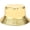 Gold, variant on Metallic Bucket Hat Trendy Fisherman Hats Unisex Reversible Packable Sun Cap