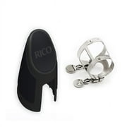 Rico Ligature & Cap, Soprano Saxophone, Nickel Plated