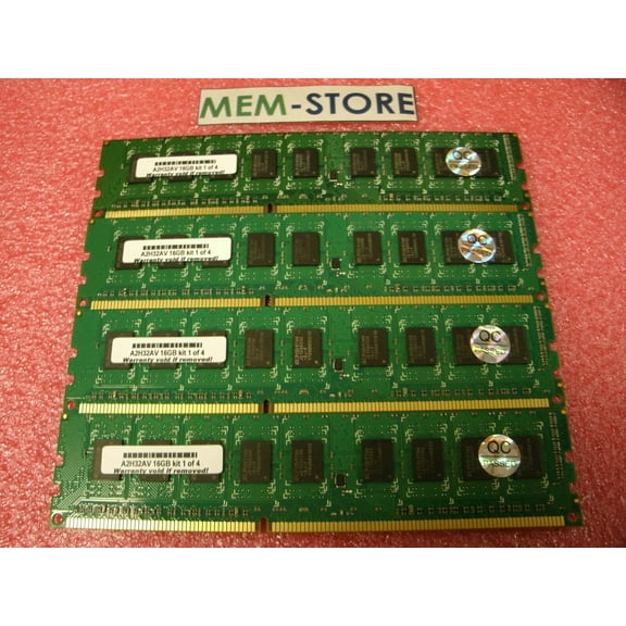A2H32AV 16GB (4x4GB) 240pin DDR3 1600MHz PC3-12800 ECC Memory for HP Z1 (3rd Party)