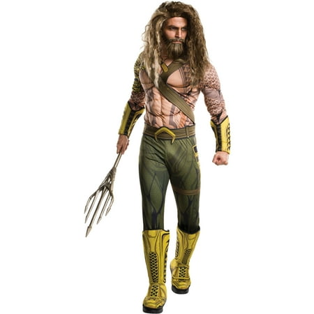 Mens Deluxe Aquaman Halloween Costume
