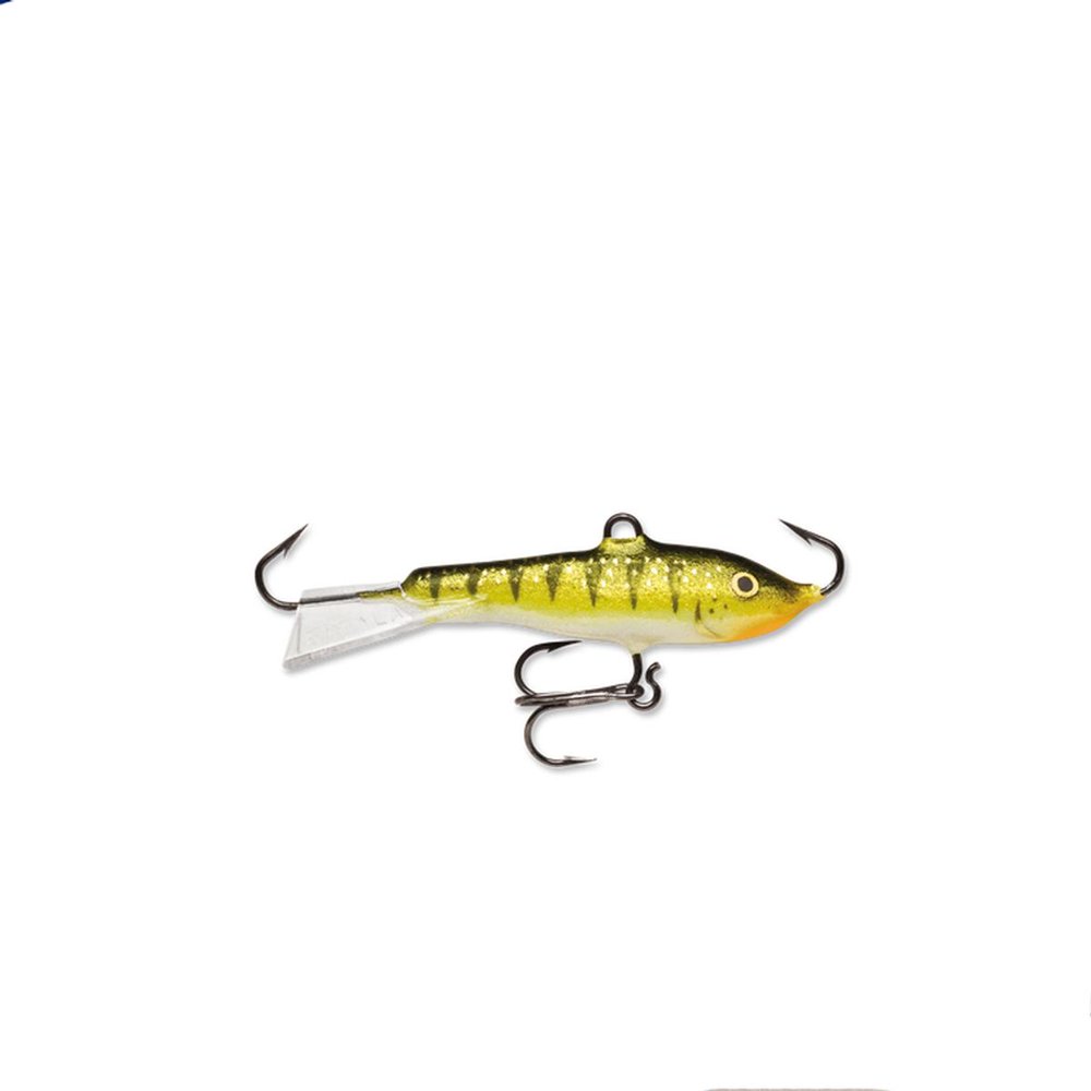 Rapala Jigging Rap 03 Freshwater Fishing Jig 3/16oz Glow Yellow Perch