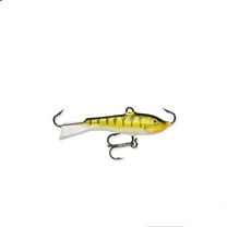 Rapala Jigging Rap 03 Freshwater Fishing Jig 3/16oz Glow Yellow Perch