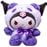 thumbnail image 1 of Muñecos de peluche lindo Anime Kuromi Kawaii Sanrio serie My Melody canela juguete de peluche para fanáticos de los niños, 1 of 3