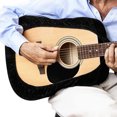 thumbnail image 4 of Guitar Dust Cover, Flannel Compact Lightweight Guitar Protective Sleeve Portable  For Classical Guitar, 4 of 8