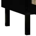 thumbnail image 5 of Castle Place Simple Modern Sideboard Buffet Cabinet, Black, 5 of 9