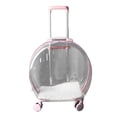 thumbnail image 1 of Cat Trolley Case, Labor Saving Large Space Wheeled Pet Carrier  for Bathing, 1 of 8