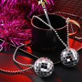 thumbnail image 3 of Disco Ball Necklace - 12 Count, 3 of 5