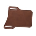 thumbnail image 4 of TureClos Men Cellphone Belt Bag Retro Design Mobile Phone Waist Leather Storage Pouch Holder Pouch, Coffee, 4 of 10