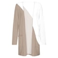 thumbnail image 4 of Cardigan pour Femmes Élégant Cardigan à Manches Longues Col Rond Imprimé Veste Légère Cardigan d'Été pour Femmes, 4 of 5