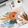 thumbnail image 4 of Long Mouse Pads for Desk,Pioneer Flower Floral Print Pattern Desk Mats on Top Of Desks, Desk Mouse Pad Extra Large with 3mm Non-Slip Base and Stitched Edge for Gaming,Office,Work,Home 31.5"x11.8", 4 of 6