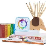 Time Timer MOD Home Edition — 60 Minute Kids Visual Timer Study Tool (Rainbow Wheel)