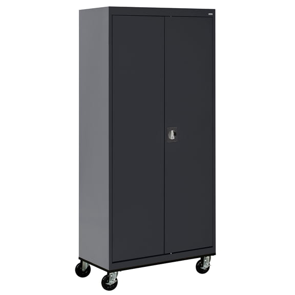 Sandusky Lee 36"W x 24"D x 78"H Steel Transport Mobile Wardrobe