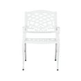 thumbnail image 6 of Tsa Outdoor Cast Aluminum Arm Chair (Set of 2), 6 of 6