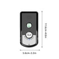 thumbnail image 4 of Foqnuq Wireless Voice Intercom Doorbell 1000m Range Two-way Intercom Rechargeable Long Standby 1-8 Floors Home Security System, 4 of 9