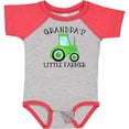 thumbnail image 3 of Inktastic Grandpa's Little Farmer Green Tractor Boys or Girls Baby Bodysuit, 3 of 5