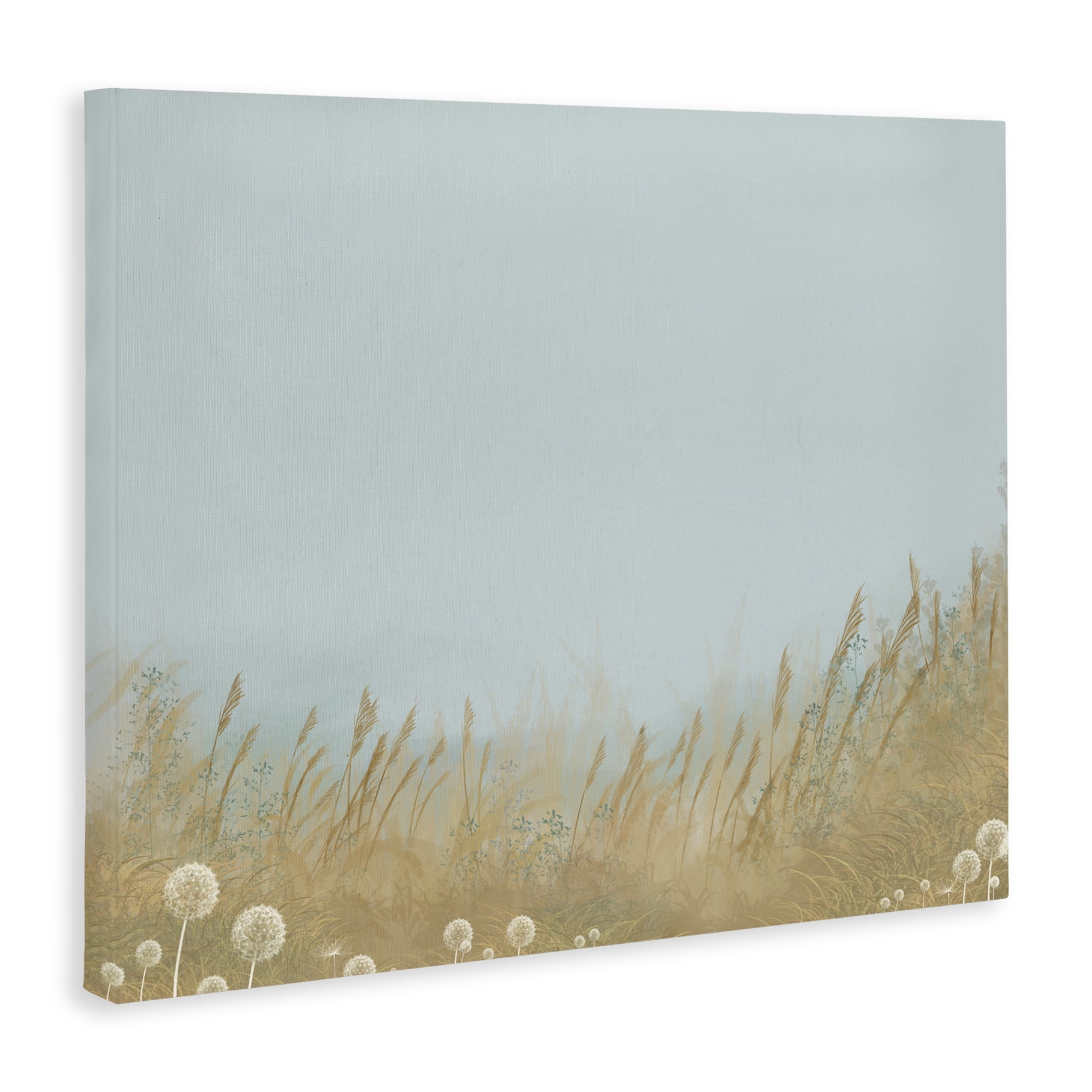 Misty Meadows Blowing in Wind Canvas Wall Art, design by Renel Peters