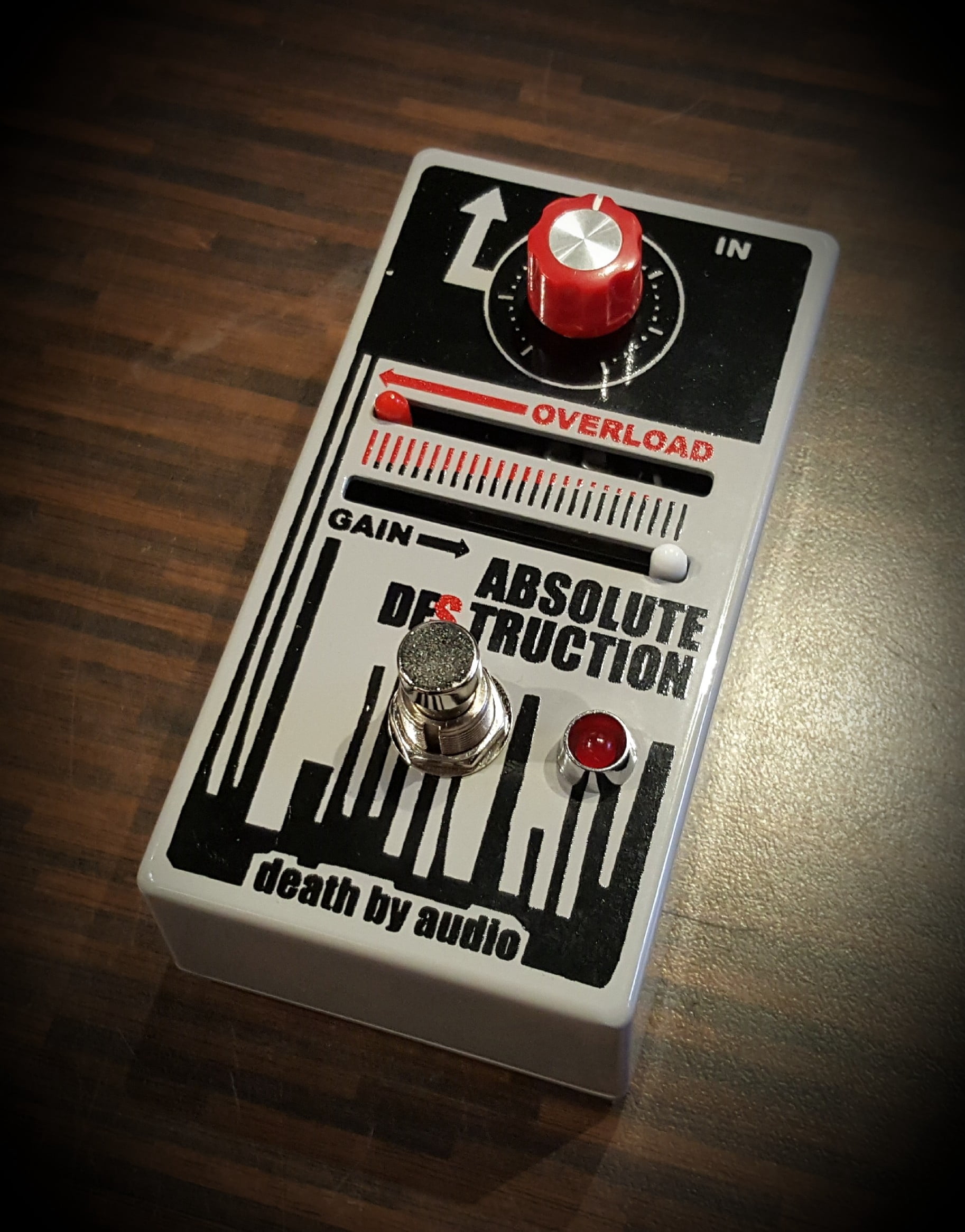 Death by Audio Absolute Destruction Guitar Destruction Fuzz Pedal