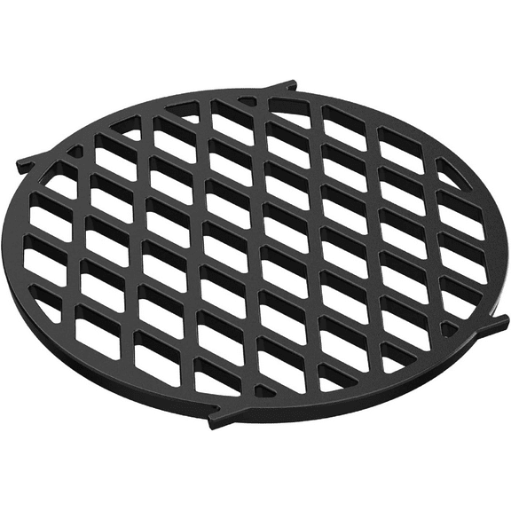 Round Cooking Grate Porcelain-Enameled Cast-Iron For 22.5" Weber Charcoal Grills