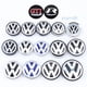 thumbnail image 2 of VW Coche Rueda Centro Tapa Cubierta Auto Insignia Deporte Llanta Cubo Piezas Accesorios Para Volkswagen Polo Passat B7 CC Jetta Golf GTI Tiguan Touran Santana Cross Lavida C-Trek, 2 of 4