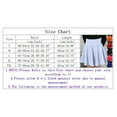 thumbnail image 3 of RUTAYY Women Fashion Casual Mini Solid Color Half Skirt Glare Sun Skirt Pleated Skirt Flowy Swing Pleated Beach Skirts, 3 of 8