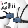 thumbnail image 1 of LinenLoon Phone Chest Mount Head Mount Kit, Phone Chest Harness Head Strap for Filming Video,, 1 of 5