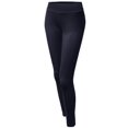 thumbnail image 1 of FashionOutfit Women's Basic Solid Full Length Yoga Pants, 1 of 3