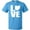 Pacific Blue, variant on Inktastic Ohio Love T-Shirt