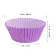 thumbnail image 2 of TRUSBER Tazas para Hornear 100 Piezas Forros de Papel para Magdalenas de Tamaño Estándar Envoltorios Moldes Antiadherentes para Muffins Portavasos para Hornear para Bodas, Cumpleaños, Baby Shower o Fi, 2 of 7