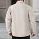 thumbnail image 4 of Ceisia Men's Solid Color Casual Style Jacket - 48%Polyester-38%Rayon-11%Cotton-3%Spandex for Daily & Outdoor Wear Gift, 4 of 8