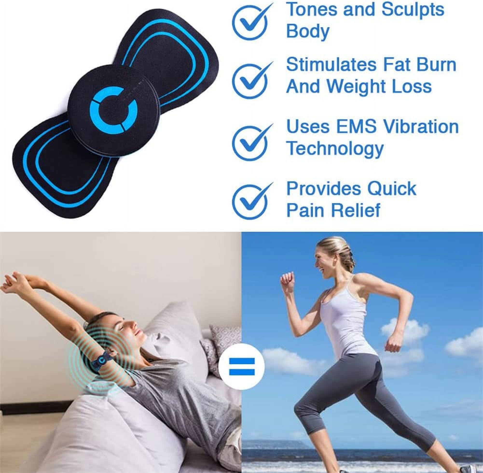 Electric Massagers 2Pack Pain Relief Shoulder and Neck Foot Body Massager  Multi-Functional Cervical Vertebrae Massagers Pad 