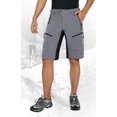 thumbnail image 5 of Hiauspor Mens Water Repellent Mountain Bike Cycling Outdoor Shorts with 4 Pockets Breathable Quick Dry Grey XXXL, 5 of 7