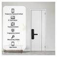 Tuya Electronic Smart Door Lock With Biometric Finrprint / Smart Card