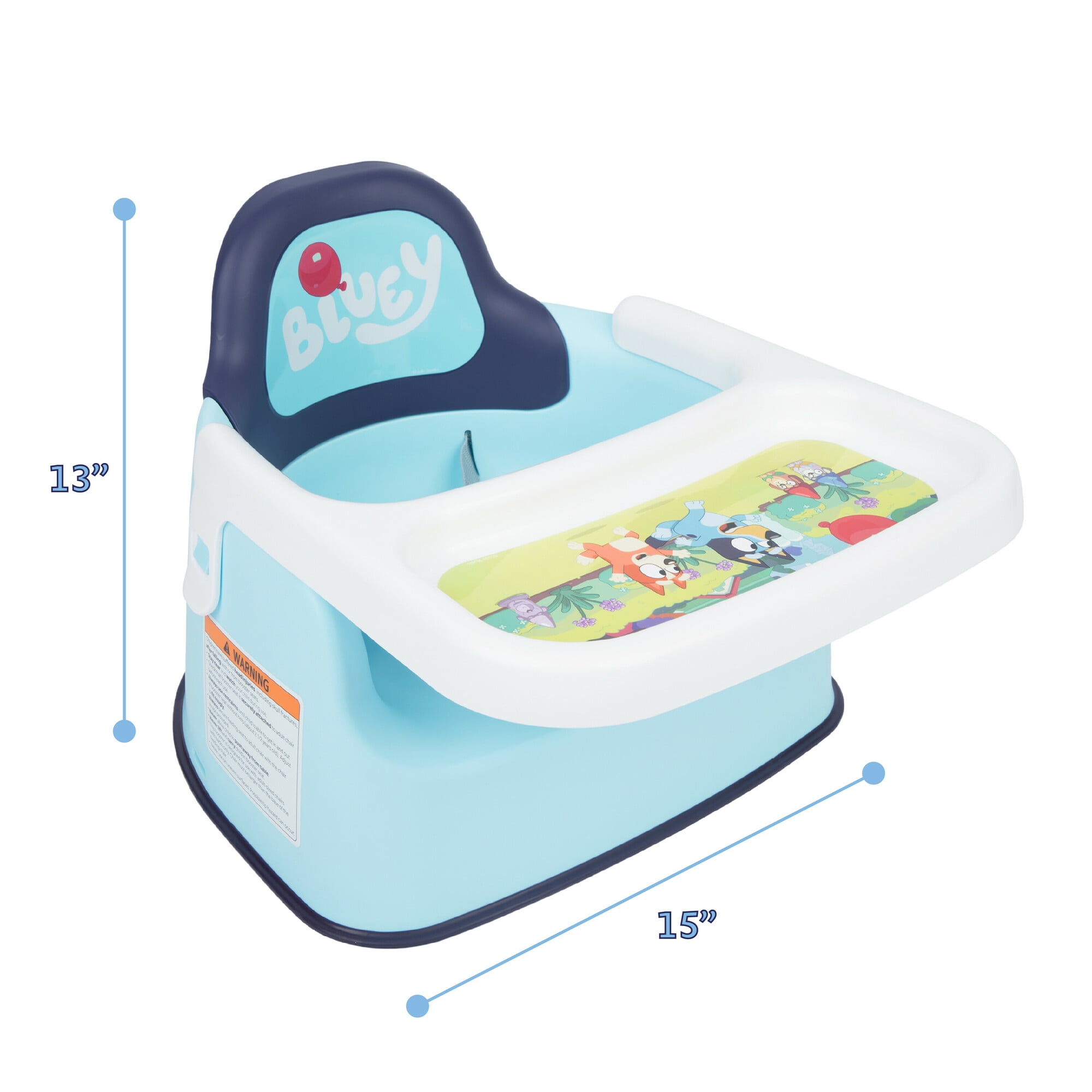 The First Years Bluey Mealtime Booster Seat - Toddler Feeding Seat