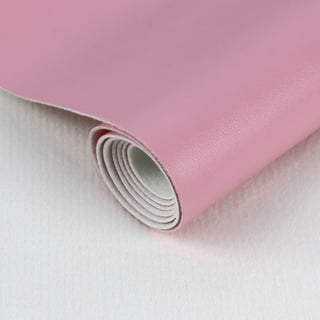 Waverly Inspirations 52 Faux Leather Upholstery Home Decor Solid Fabric,  Hot Pink, Available In Multiple Colors