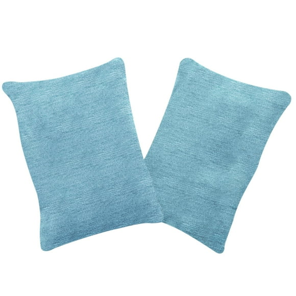 Throw Pillow Covers, Furenl Pack of Microfiber Soft Small Pillows Machine Washable Travel Pillows 11" X 7", Two Piece Pillow