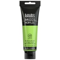 Liquitex BASICS Acrylic Color, 4 oz. Tube, Brilliant Yellow Green