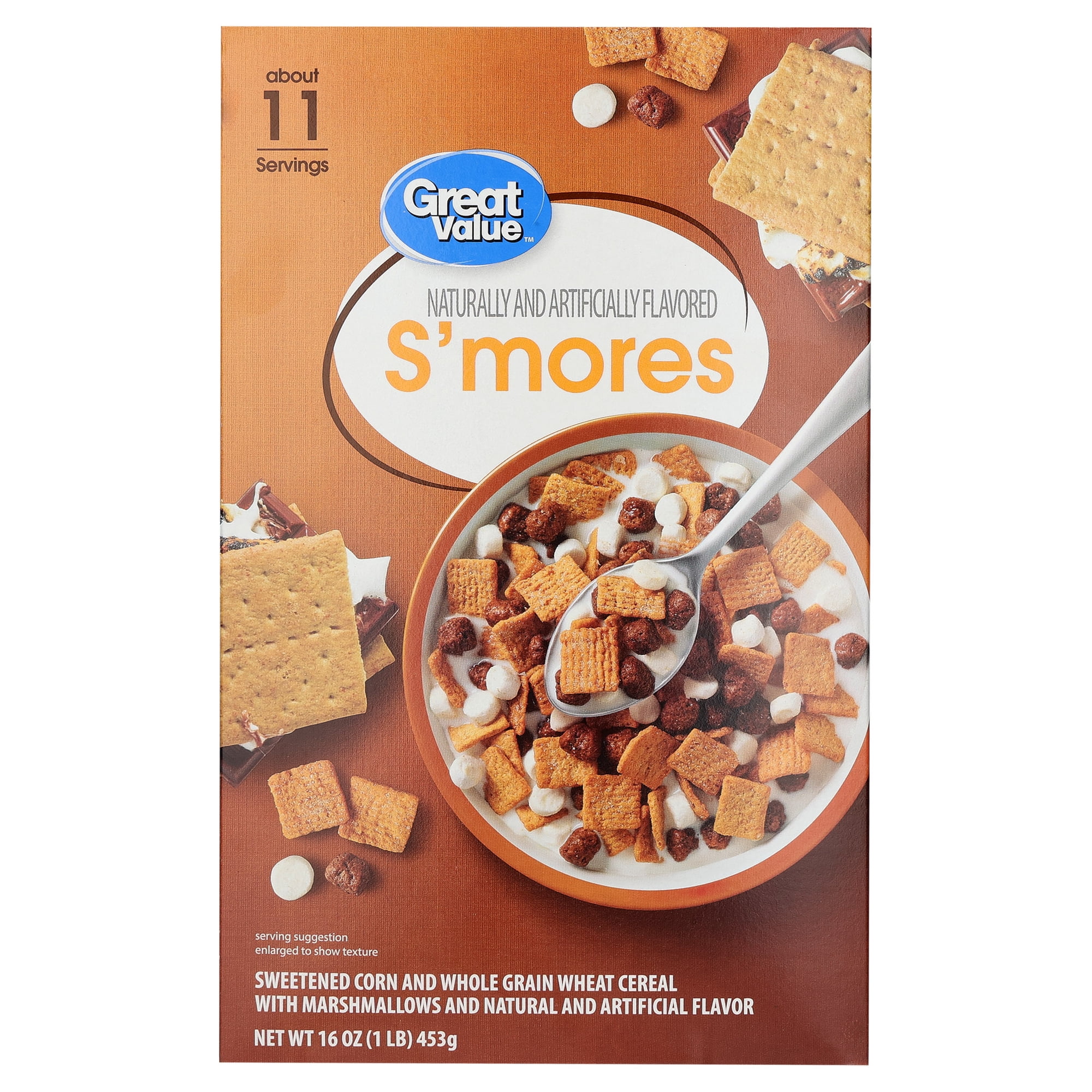 Great Value S'mores Cereal, 16 oz