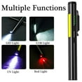 thumbnail image 3 of From Xiao Bei strict selection Mini 4in1 USB Rechargeable LED Flashlights Portable Pocket Pen Clip light for Work Emergency Outdoors Waterproof Lantern Magnet, 3 of 7
