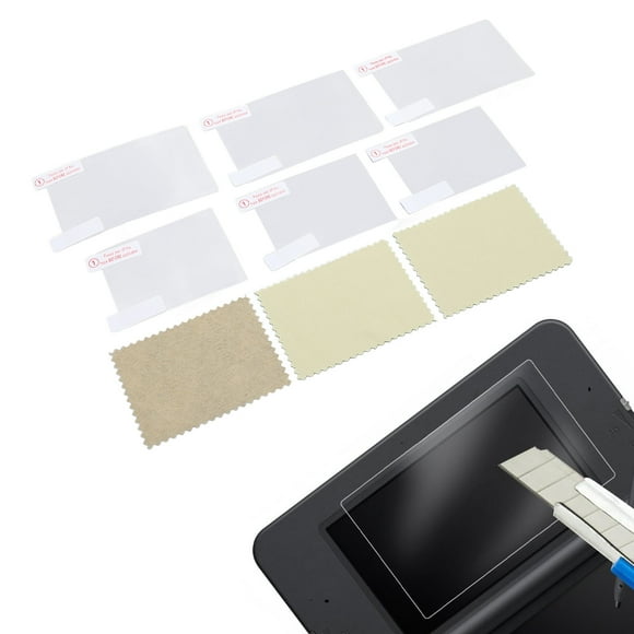 Game Machine Screen Film, Game Machine LCD Screen Protective Film High Transparency Sensitive for New 3DS Console Handheld System