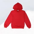 thumbnail image 5 of hengsof Girls Hoodie Sweatshirt Solid Color Fashion Casual Jacket Spring Fall Long Sleeve Pullover Sweatshirt, 5 of 5