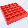 thumbnail image 2 of Coin Container Organizer Mouse Pad File Board Cajas Organizadoras Storage Box Red 4 Pieces, 2 of 6
