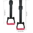 thumbnail image 4 of Wosthever 1 Juego de anillos de gimnasia para niños, hebilla de acero resistente desmontable, anillos ajustables con forma de Animal bonito, Gimnasios en casa 1M, 4 of 6