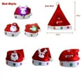 thumbnail image 4 of Light Up Christmas Hat for Adults and Kids Santa Claus Reindeer Snowman Xmas Cap, 4 of 10